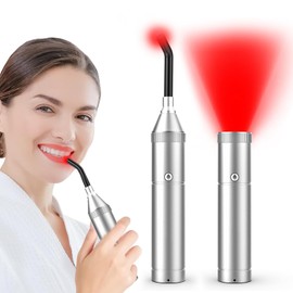 Infrarot Handgerät Therapie Taschenlampe, Fünf Lichtperlen Handgehaltenes Rotlicht Therapie Gerät 630nm+660nm/850nm+900nm/460nm für Gelenk- und Muskelschmerzen