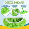 8PCS Reusable Microfiber Mop Pads Washable Wet Pads Compatible with