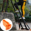 DOITOOL 2 Pcs Non Slip Ladder Feet Rubber Pads,Ladder Security