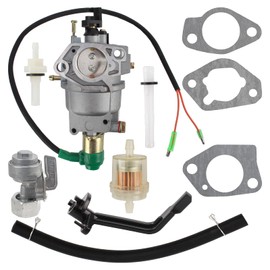 Carbhub 6500W 188F 420CC Carburetor for Predator 420CC 5000W 8750W 7000W 6500W 188F Generator Carb with Fuel Filter Line Gaskets