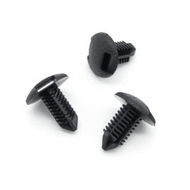 VVO Fasteners- Schwarz Kunststoff-Clips. Kofferraummatte und Innenverkleidung. Kompatibel mit einigen Toyota Avensis, (Packung mit 10 Clips)