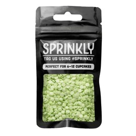 SPRINKLY - Natural Sugar Confetti (Vegan) - Green - 25g