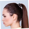 Ipetboom 5pcs Acetate Ponytail Hair Ties for Women Elastic Hair