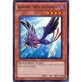 YuGiOh 5D's Duelist Pack Crow Single Card Blackwing - Kochi the Daybreak DP11-EN010 Rare