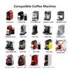 i Cafilas Stainless Steel Coffee Capsule Pod Filter for nespreso