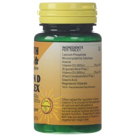 Health Plus Vitamin D Complex 1600iu (40µg) : Vitamin D Supplement : 90 Tablets