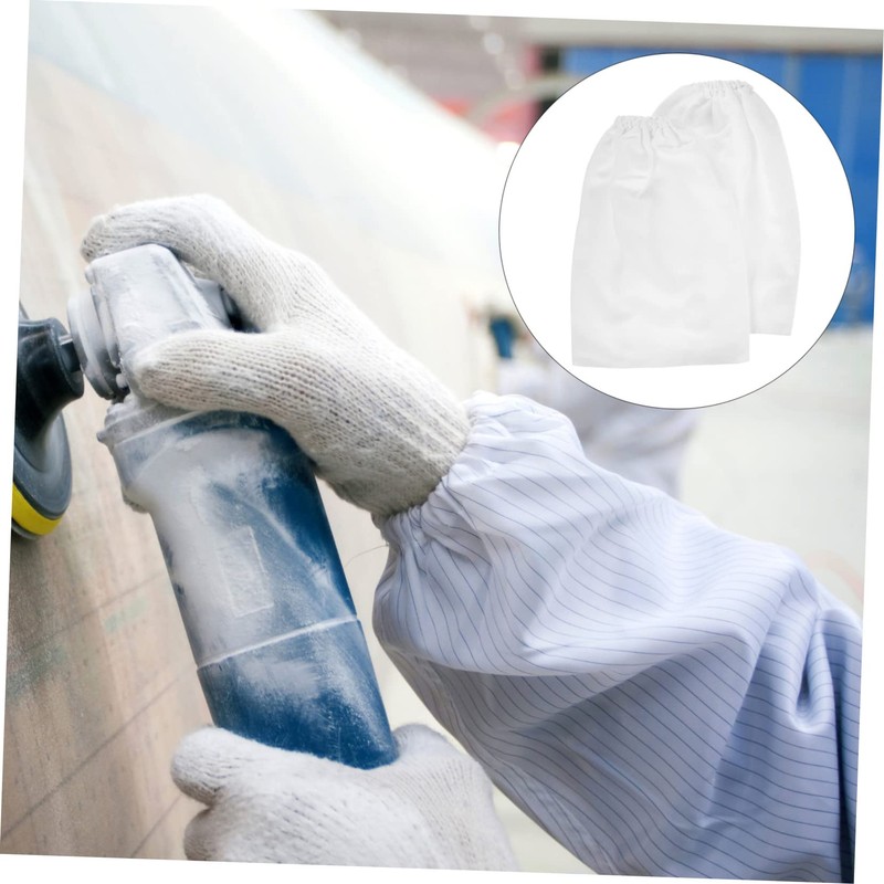 TEHAUX 1 Pair Sandblasting Arm Protector Sleeves Durable Canvas Gloves