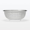 Muji 12828969 Stainless Steel Mesh Colander, S, Approx. Diameter 6.5