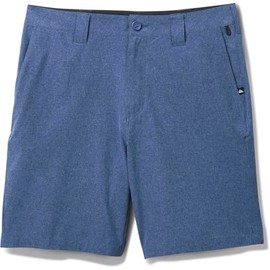 Quiksilver - Mens Union Heather Amphibian 20 Shorts, Color Indigo Mist, Size: 33