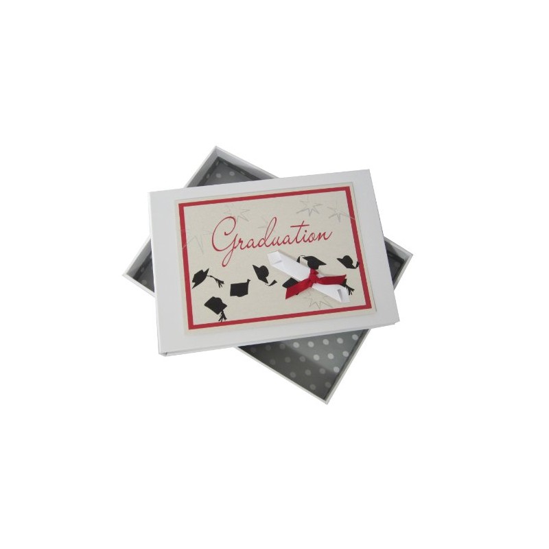 WHITE COTTON CARDS White Cotton Cards Graduation Scroll Tiny Photo