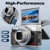TURE 48MP 4K Digital Camera for Photography & YouTube Vlogging