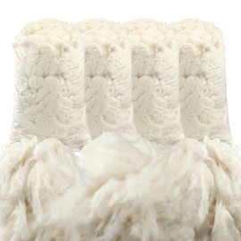 Berlune Organic Raw Cotton Stuffing Natural Cotton Filling for Pillow Upholstery Couch Dolls Art Crafts Stuffed Animals Filler(4.4 lb,White)