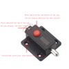 4 Piece Window Cabinet Knob Spring Loaded Automatic Door Lock