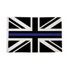 Flagtex Union Jack Thin Blue Line Flag 5ft x 3ft
