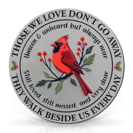 FLAGWIX Cardinal Gifts for Women Men - Metal Car Visor Clip 3 in - Sympathy Gifts for Loss of Loved One, Bereavement Gift Ideas, Cardinal Memorial Gift, Car Accessories for Sun Visor Clip