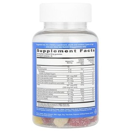 GummiKing, Children's Multivitamin+Mineral Gummy Jelly, Strawberry, Orange, Lemon, Grape, Cherry, Grapefruit Flavors, 60 Gummy Jellys / GummiKing (구미킹), 어린이용 종합비타민+미네랄 구미젤리, 딸기, 오렌지, 레몬, 포도, 체리, 자몽 맛, 구미젤리 60개