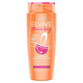 L'Oréal Paris Shampoo para Cabello Dañado, Dream Long Elvive, 680 ml