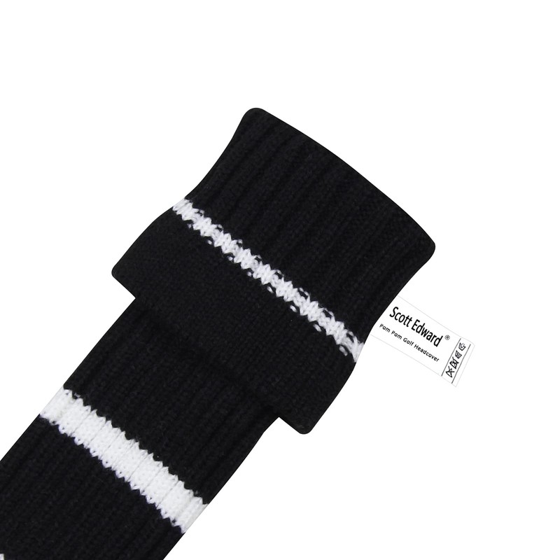 Knit Hybrid Golf Club Covers Fits Hybrids/UT Classical Fine Stripes