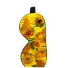 KOMBIUDA Sunflower Pattern Double Layers Silk Eye Mask Creative Eyepatch