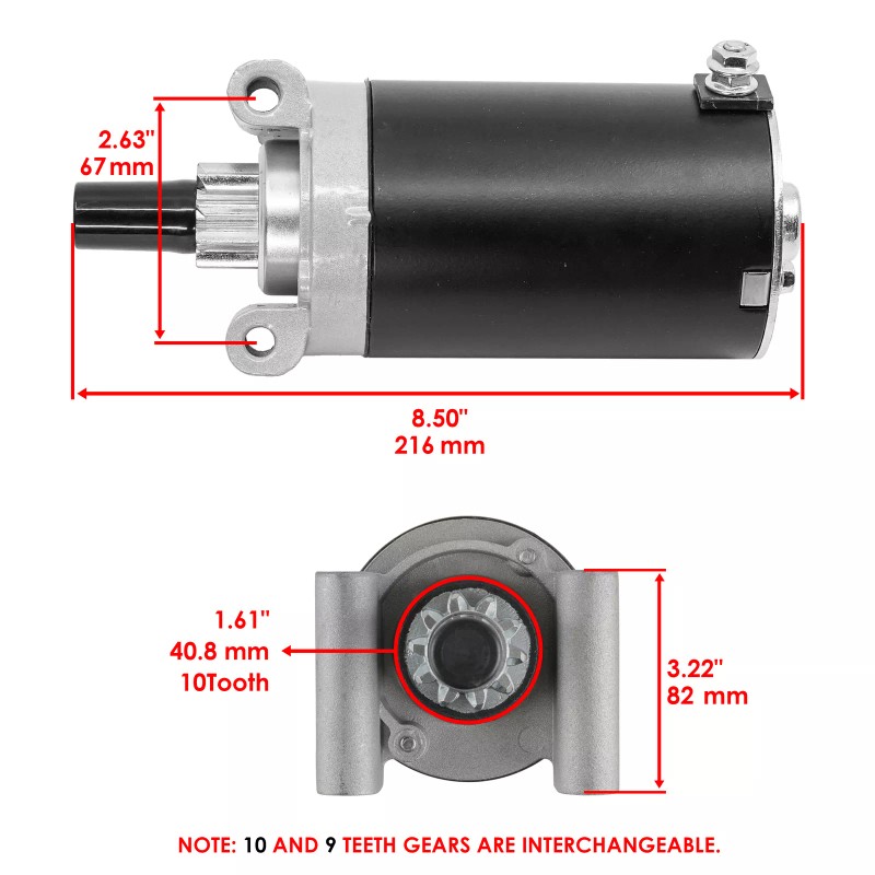 Kohler Starter for Kohler Confident Zt710 Zt720 Zt730 Zt740