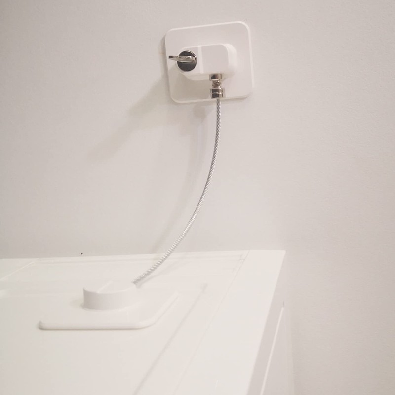 YEYA Upgraded No Drill Anti Tip Furniture Wall Anchors for
