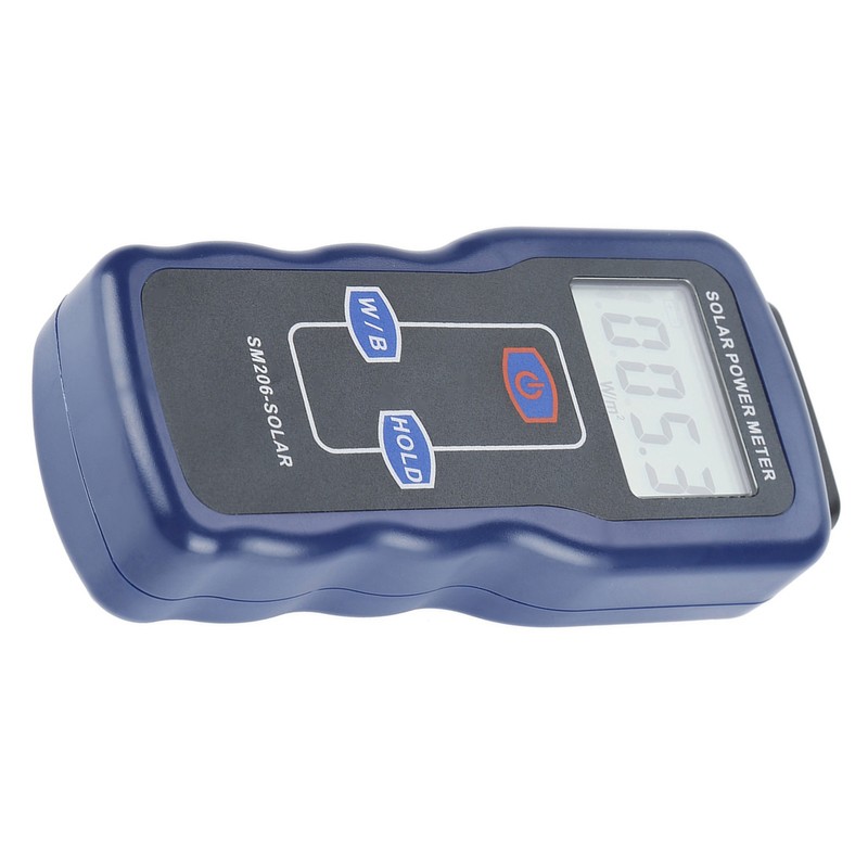 SM206 Digital Solar Power Meter Sun Light Radiation Measuring Testing