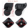 1 Pair Trunk Wheels,Luggage Wheel Spare Part Swivel Universal Wheel