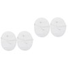 LALAFINA 2 Pairs Sweat Absorbent Pads for Underarms Washable Cotton