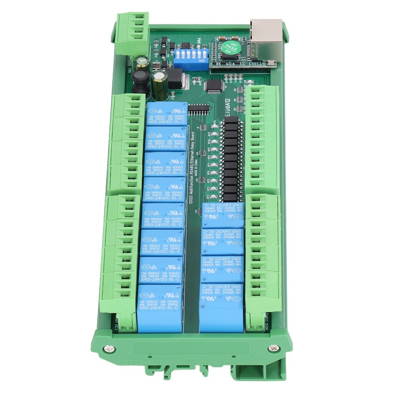 RS485 Relay Switch Module 12 DIO Ethernet RTU TCP IP
