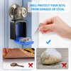 Newest AMIR Key Lock Box, Lock Box for Keys Outdoor,