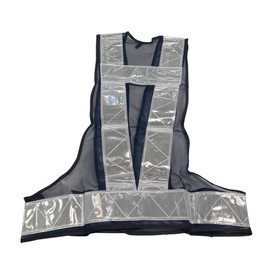 Reflective Safety Vest Navy x Silver XL Size 292507