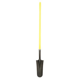 Nupla SS14L-E Ergo Power Sharp Shooters Drain Spade, 14" Hollow Back Blade, Ergo Grip, 16 Gauge, 48" Long Handle,72091