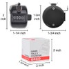 GOGO ABS Handheld Tally Counter 4 Digit Display Clicker for