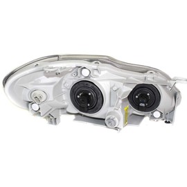 For 2005-2008 Toyota Corolla Headlight Driver and Passenger SideDOT Certified Bulbs Included TO2502160 TO2503160 - Replaces 81150-02350, 81110-02360 ;CE|LE