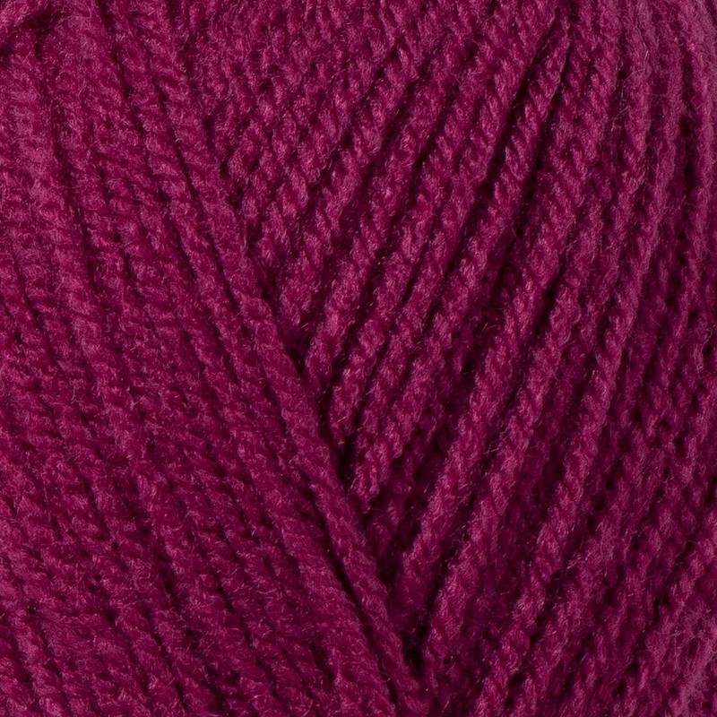 Utopia Crafts DK Double Knitting Yarn, 100g (Dark Raspberry)