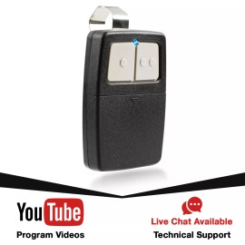 NAR 2 For 375UT Genie Clicker Garage Door Remote 375LM Linear Wayne Dalton KLIK1U