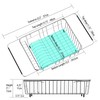 SANNO Dish Drying Rack, Large Dish Rack Adjustable Deep Dish