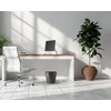 Zuvo Plastic Paper Bin 8L - Shatter-Proof Waste Basket for