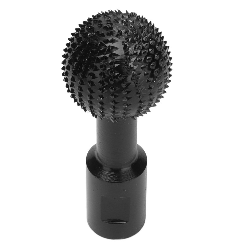Sphere Grinding Head Black Ball Gouge Power Carving Attachment for