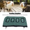 Rabbit Feeder Bag Hanging Feeding Tote with 4 Holes for