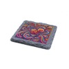 Psychedelic Cocktail Slate Coaster – Vibrant Swirl Design (slco-ds24-psychrg)