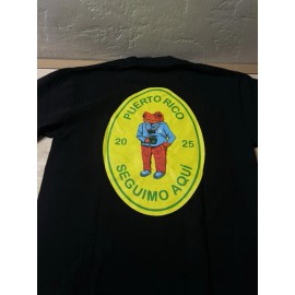 Bad Bunny Blue Concho T-Shirt size Small  (DTMF Merch)