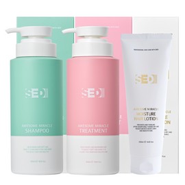 Sedi Hair Care Shampoo Treatment Hair Essence 3 Piece Set / 세디 헤어케어 샴푸 트리트먼트 헤어에센스 3종 세트