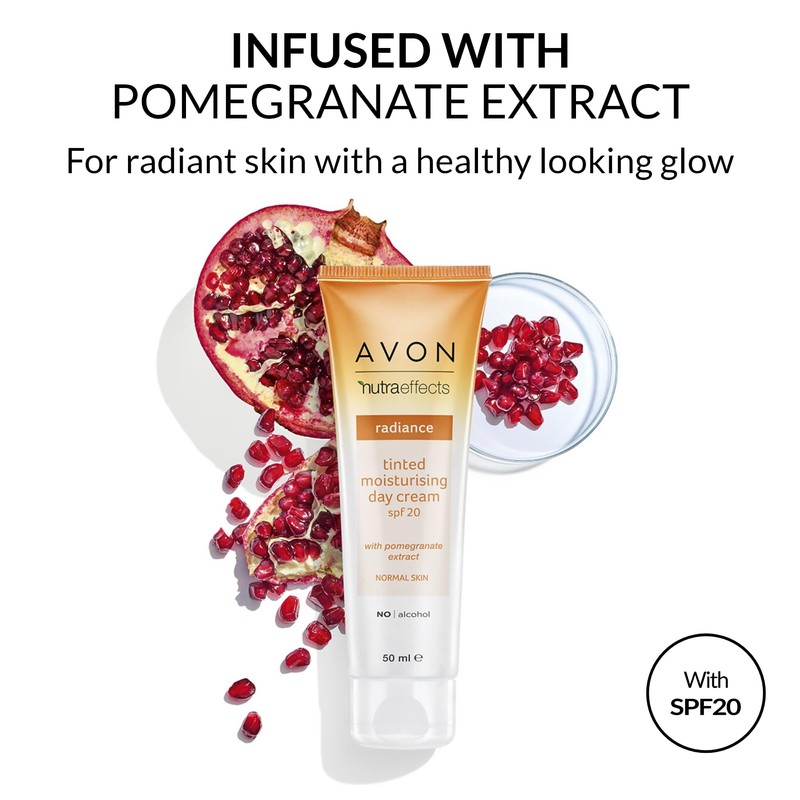 Avon Avon Nutra Effects Radiance Tinted Moisturising Day Cream SPF20,