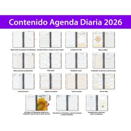 Mi Agenda Bonita Y Chingona / Diaria, Metas, Hábitos Etc.