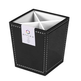 Kokubo KC-200 Style VI Tool Stand for Small Items, White, Made in Japan, Desktop Case, Box, Stylish Storage, Pen Holder, Pencil