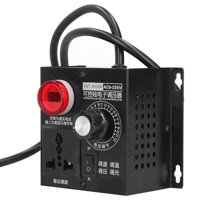 4000W Voltage Regulator Dimmer High Power Electronic Thyristor Controller AC110/