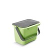 Metaltex Waste Bin Plastic Green 25 x 20 x 19