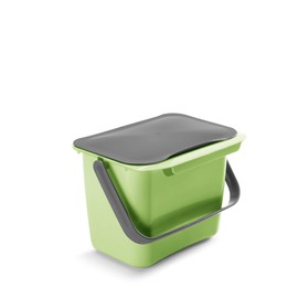 Metaltex Waste Bin Plastic Green 25 x 20 x 19 cm