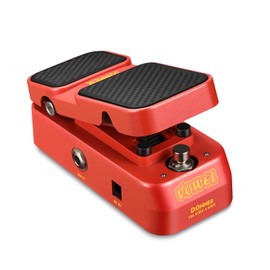 Donner Guitar Wah Pedal, 2 in 1 Wah Volume Pedal, Mini Vintage Electric Guitar Effect Pedal with Wah Wah Active Volume Control, Vowel Lightweight Guitar Pedal